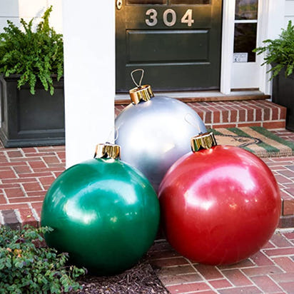 Christmas Ball Seamless Inflatable Oversized Ornament Christmas Decorations Atmosphere Ornaments