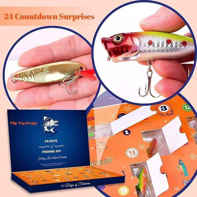 24-day Fishing Lure Advent Calendar