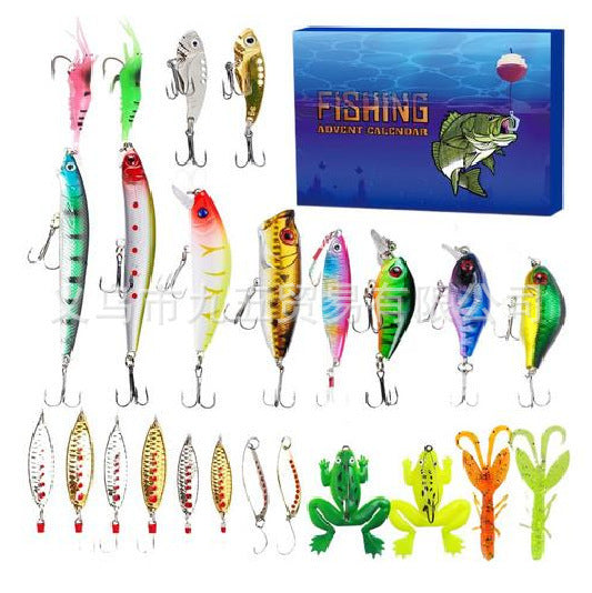 24-day Fishing Lure Advent Calendar