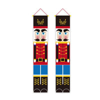 Christmas Decorations Walnut Soldier Couplet